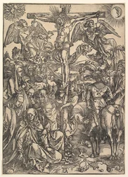 La Crucifixión, de La Gran Pasión, ca. 1498