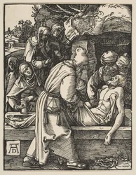 La Deposición, de La Pequeña Pasión, ca. 1509