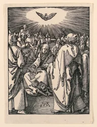 El descenso del Espíritu Santo (Pentecostés), de la serie La pequeña pasión