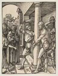 La flagelación, de La pequeña pasión, ca. 1509