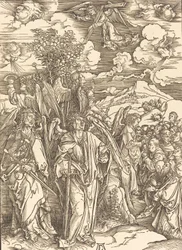 Los Cuatro Ángeles Sosteniendo los Vientos, 1498