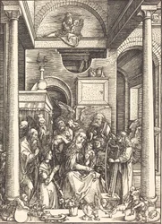 La glorificación de la Virgen