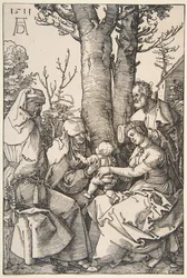 La Sagrada Familia con San Joaquín y Santa Ana, 1511