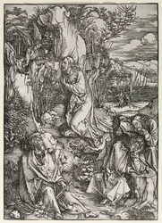 La Gran Pasión: Cristo en el Monte de los Olivos, c. 1497-1500