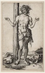 El Hombre de Dolores (con manos levantadas)