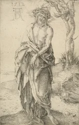 El Hombre de Dolores con Manos Atadas
