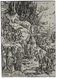 El martirio de los diez mil, 1497
