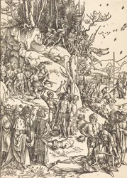 El martirio de los diez mil, c. 1496-1497
