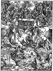 La apertura del séptimo sello, Los siete ángeles con las trompetas, 1498, 1936