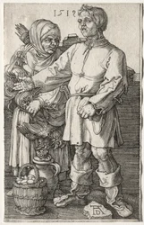Los campesinos en el mercado, 1519