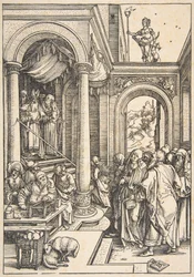 La Presentación de la Virgen en el Templo, de La Vida de la Virgen