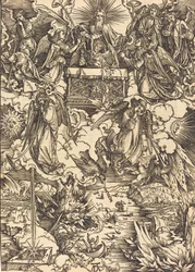 Los Siete Ángeles con las Trompetas, probablemente c. 1496-1498