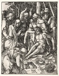 La Pequeña Pasión: Lamentación, c. 1509-1510