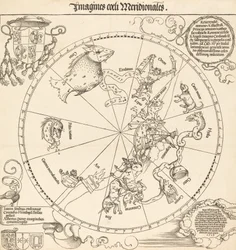El hemisferio celestial sur, 1515