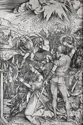 La tortura de Santa Catalina de Alejandría