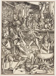 La tortura de San Juan Evangelista