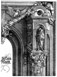El Arco Triunfal del Emperador Maximiliano I, 1515