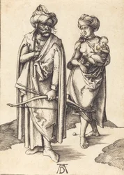 La familia turca, c. 1495-1496