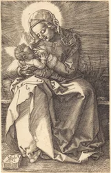 La Virgen Amamantando al Niño