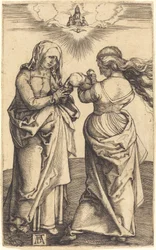 La Virgen y el Niño con Santa Ana