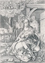 La Virgen junto a la puerta, 1522 1906