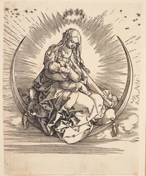 La Virgen en la media luna