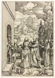 La Visitación, de La Vida de la Virgen