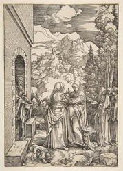 La Visitación, de La vida de la Virgen