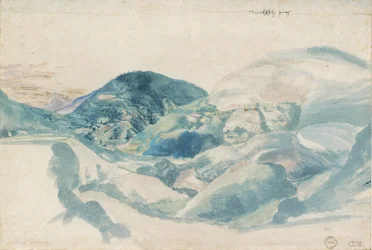 Vista del Val de Cembra Wehlsch pirg, c.1500-1528
