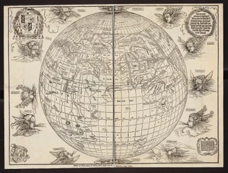 Mapamundi de Johannes Stabius