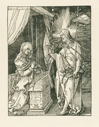 Cristo apareciéndose a su Madre, c.1510 (xilografía)