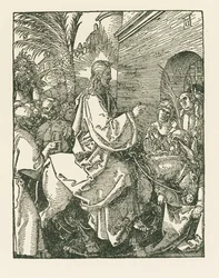Entrada de Cristo en Jerusalén, c.1508-09 (xilografía)