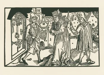 Davus, Simo y Chremes, c.1492-93 (xilografía)