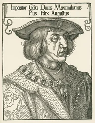 Emperador Maximiliano I, c.1519 (xilografía)
