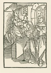 Ilustración de la portada de " Oratio Cassandre Venete ".