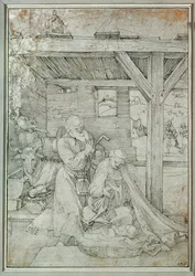 Nacimiento (pluma y tinta)