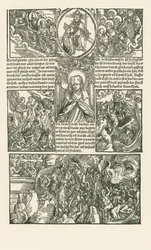 Santa Birgitta y la Virgen intercediendo por los condenados