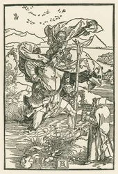 San Cristóbal, c.1503-04 (xilografía)
