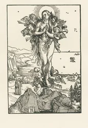 Santa María Magdalena en éxtasis, c.1504-05 (xilografía)
