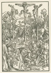 Pequeño calvario, c.1503-04 (xilografía)