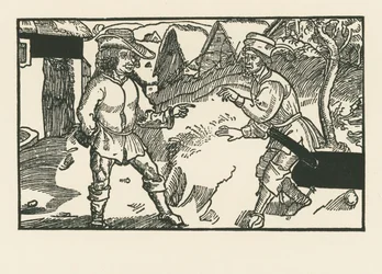 Syrus y Chremes, c.1492-93 (xilografía)