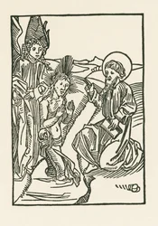 El bautismo de Cristo en el Jordán