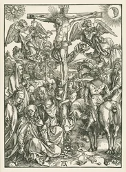 La Crucifixión, c.1498 (xilografía)