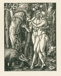 La caída del hombre, c.1510 (xilografía)