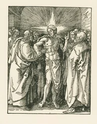 La Incredulidad de Santo Tomás, c.1510-10 (xilografía)