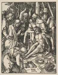 La Lamentación, de la Pequeña Pasión, c.159