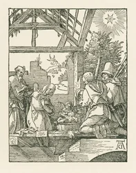La Natividad, c.1510 (xilografía)
