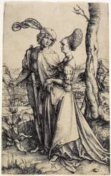 El paseo, c. 1496