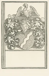 Escudo de Michael Behaim, c.1518-20 (xilografía)