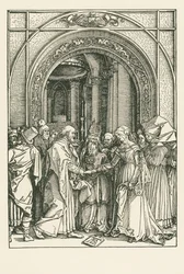 Las bodas de la Virgen, c.1504 (xilografía)
